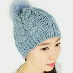 Bundle Winter Hat & Scarf 🧣Cable Knit Pom Pom Beanie Hat Blue